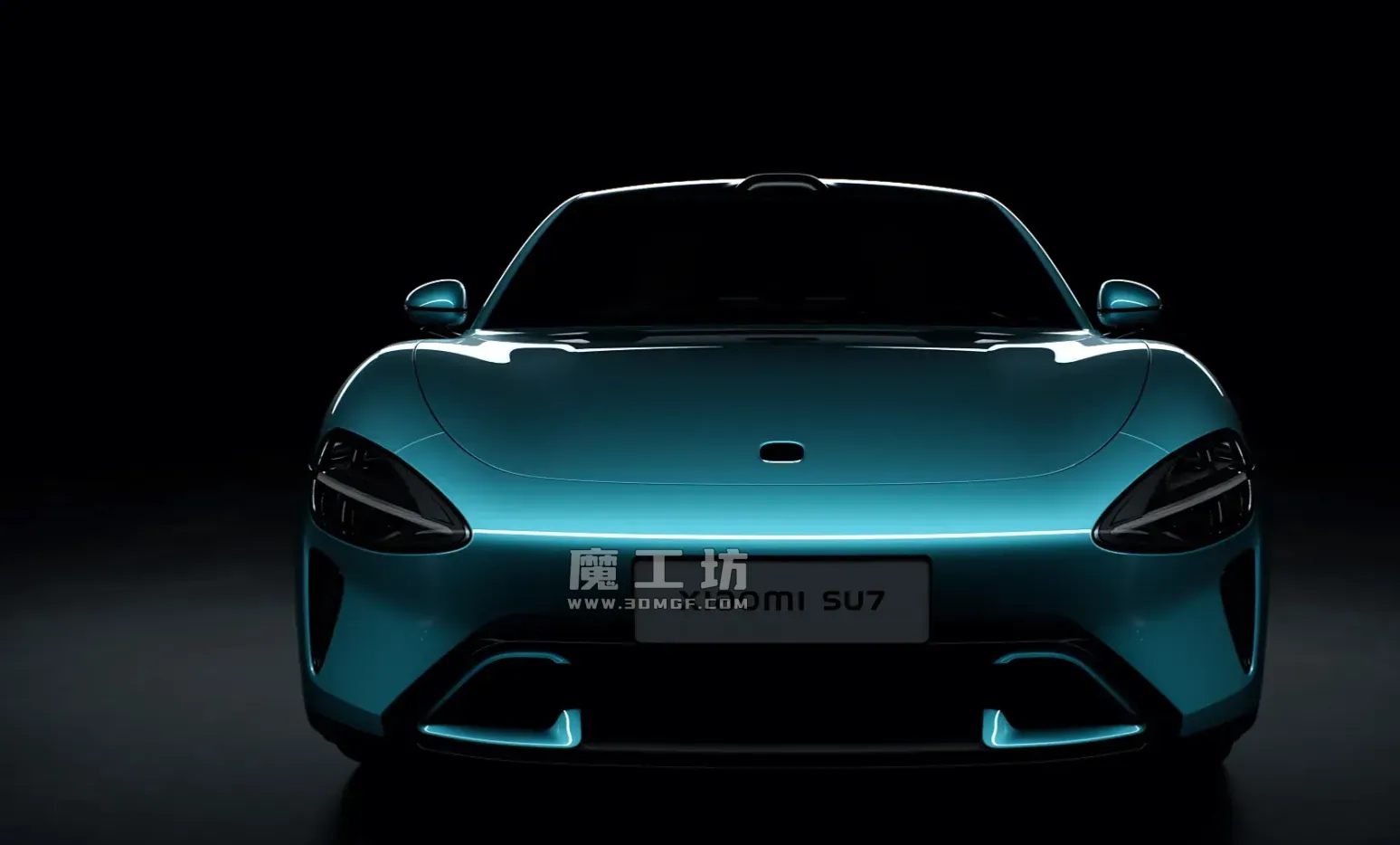 魔工坊-RS工程-小米SU7轿跑及碎石地面 魔工坊-RS工程-小米SU7轿跑及碎石地面